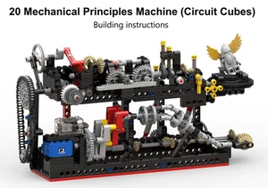 BuildaMOC 20 Mechanical Principles Lego Maschine mit Motor - neu, ungebaut - Bild 1 von 3