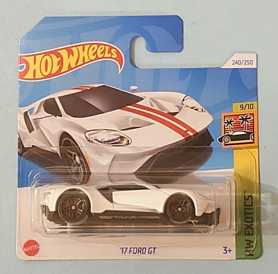 Hot Wheels '17 Ford GT. New 2024 Q Case. HW Exotics. Collectable Model Car. - Image 1 of 1