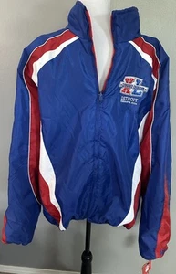 VTG GIII Detroit Lions REVERSIBLE Jacket NFL Football 2006 Super Bowl Coat NWT - Picture 1 of 9
