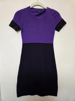 Vestido suéter para mujer Theory manga corta 100 % cachemir talla P pequeño caprichoso Foto 1 de 4