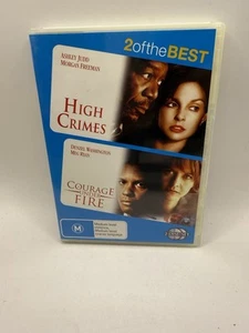 DVD: High Crime + Courage Under Fire - stars Morgan Freeman & Denzel Washington - Picture 1 of 2