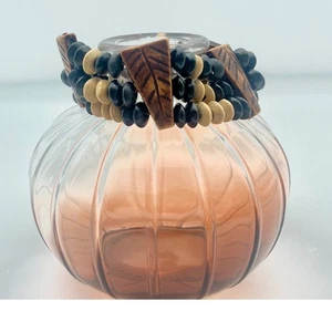 Pulsera Boho Madera Cuentas Elástica Pulsera Distintiva Joyería Marrón Rectángulo - Imagen 1 de 5