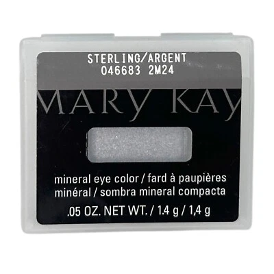 NEW Mary Kay Mineral Eye Color STERLING 046683 .05 oz. DISCONTINUED - Image 1 of 2