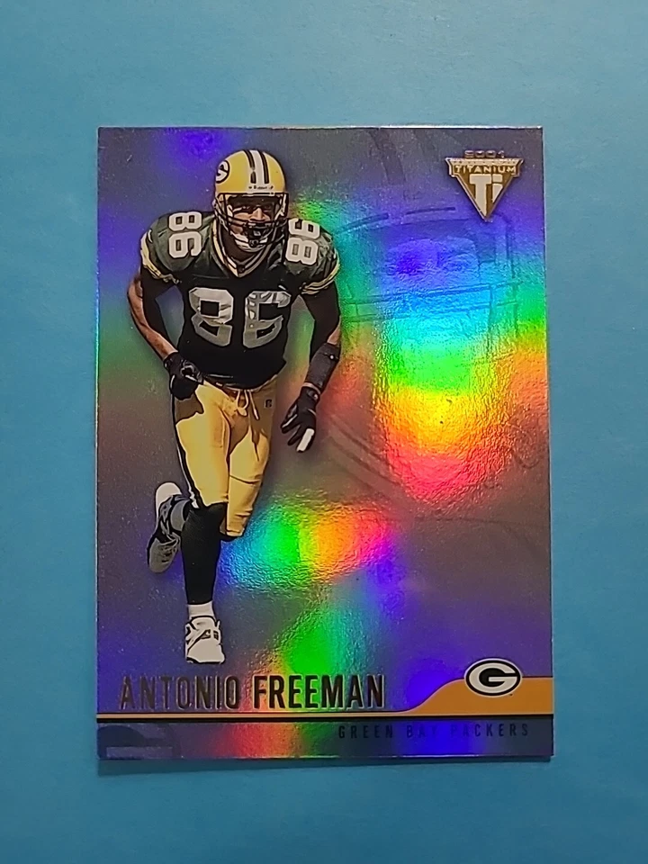 ANTONIO FREEMAN 2001 PACIFIC TITANIUM FOOTBALL CARD # 50 H0335 - Image 1 of 1