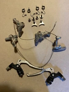 Four Finger Metal Dia Comp 284 Brake Levers and Calipers - Picture 1 of 2