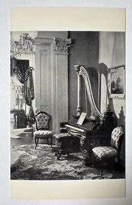 Vintage Giraffe Piano Postcard In Music Room Kuhn Ridgway Brooklyn Museum NYC - Picture 1 of 3