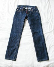 Women's Dsquared2 D2 Cimosa Dark Wash Very Low Rise Y2K Style Denim Jeans 38 IT