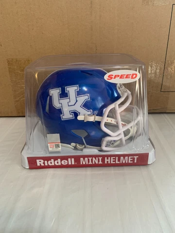 Kentucky Wildcats NCAA Riddell Speed Blue Mini Helmet Cover