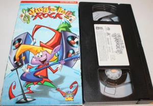 Jingle Bell Rock (VHS 2001) Milton Berle, Hollywood Rock Star Elf, Animated Fun - Picture 1 of 2