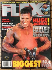 RARE Joe Weider Flex Magazine September 1991 LEE HANEY TONYA KNIGHT SHAWN RAY - Picture 1 of 12