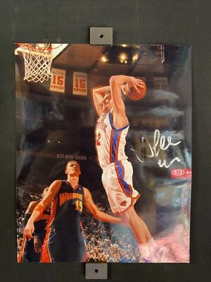 DAVID LEE New York Knicks  Signed Action Photograph NBA 8"x10" - Image 1 of 4