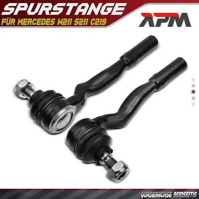 2x Tie Rod End Front Left for Mercedes CLS C219 E-CLASS W211 S211 04-10 - Image 1 of 4