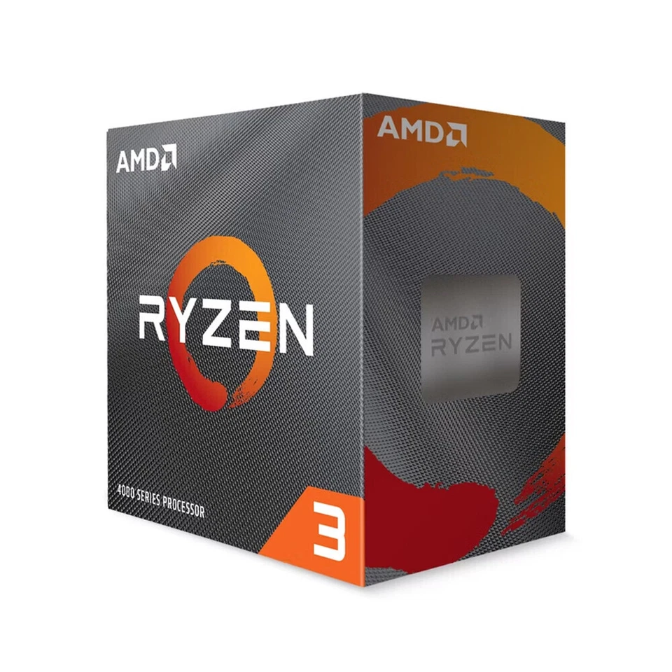 AMD Ryzen 3 4100, 4-Core/8 Threads UNLOCKED, Max Freq 4.00GHz, 6MB Cache Socket - Image 1 of 1