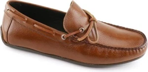 MJNY Marc Jacob Herren Leder Slipper/Halbschuh Gr. 8 Cognac Neu im Karton $ 99 NEU - Bild 1 von 11