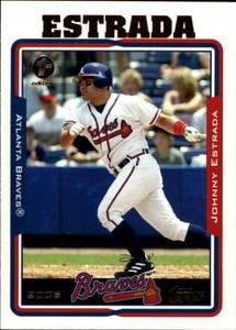 2005 (BRAVES) Topps 1st Edition #6 Johnny Estrada