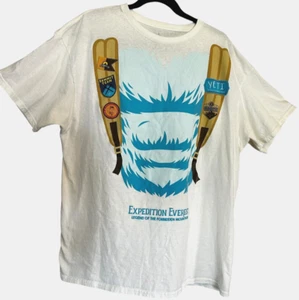 Disney Adult Expedition Everest Animal Kingdom Yeti White XL T-shirt - Picture 1 of 6