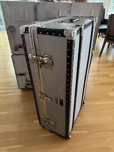RIMOWA COLORADO TRUNK - ANTIQUE TRUNK SUITCASE ALUMINUM - ANTIKER ÜBERSEEKOFFER - Bild 1 von 10