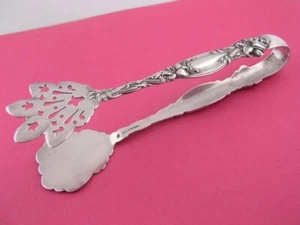 Pinzas para servir sándwich INTERNACIONALES de plata de ley raras Frontenac 1903 - Imagen 1 de 8