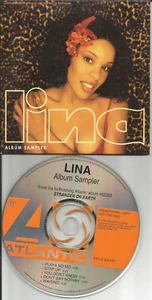 LINA 5TRX Sampler w/ UNRELEASED Trk Card Sleeve PROMO DJ CD single 2000 USA - Picture 1 of 1