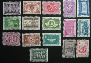 Belgium 1958 Arranging Worldwide MNH 16 V - Picture 1 of 1