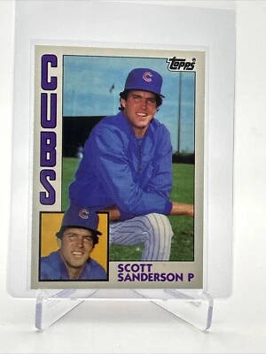 1984 Topps Traded Scott Sanderson cartão de beisebol #106T quase perfeito-MT FRETE GRÁTIS - Imagem 1 de 3
