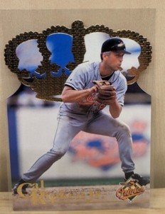 1996 Pacific Crown Collection GOLD CROWN Die-Cuts Cal Ripken Jr #DC-15 HOF RARE