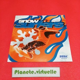 SNOW SURFERS DREAMCAST SEGA 🌟 Front Jacket