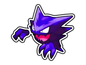 Haunter wasserdichte Vinyl Aufkleber Abziehbild gestanzt - Bild 1 von 1