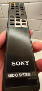 Control remoto SONY RM-S380 OEM para sistema de audio sintonizador de cinta MHC-3800 probado - Imagen 1 de 8