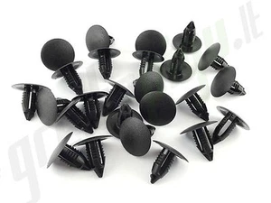 Tannenbaum Zierleisten Clips 9 mm - 22 mm Kopfbogen Einlage Gummidichtung Halter - Bild 1 von 5