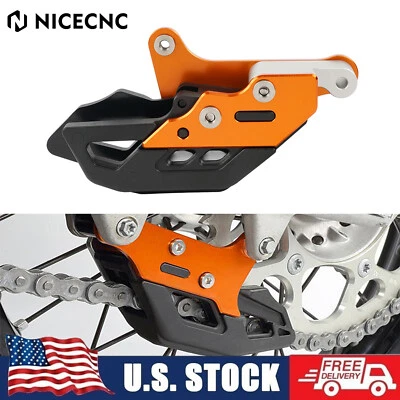 CNC Rear Chain Guide Guard For KTM 125 250 300 350 450 SXF XCF XC EXC XCW TPI - Image 1 of 4