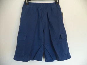 Boy's Blue Canyon River Blue Pull-On Cargo Shorts. M (10-12). 100% Cotton.  - Picture 1 of 8