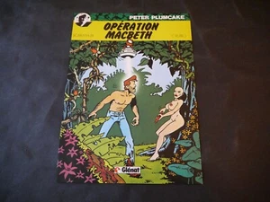 POSTER BANDES DESSINÉES GLENAT PETER PLUMCAKE OPERATION MACBETH - Picture 1 of 1