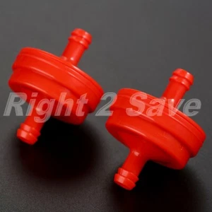 Lawn Mower Red Inline Fuel Filter for 298090 BRIGGS & STRATTON Spare Parts 2/5pc - Picture 1 of 8
