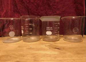 Corning 1000-250 Pyrex Niedrige Form Griffin Becherglas, 250 ml 4 Stück - Bild 1 von 3