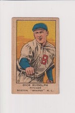 1920 W514 Baseball Strip Card #13 Duck Rudolph Boston Braves
