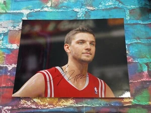 Chandler Parsons Houston Rockets Signed 11x14 Photo LOM COA (PH5399) - Picture 1 of 2