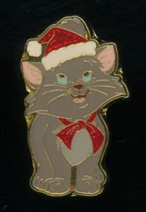 Loungefly Berlioz Santa Hat Christmas Disney Pin 147168 - Picture 1 of 1