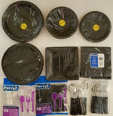 GREENBRIER Graduation Theme Luncheon Plates, Napkins and Cutlery, Select: Type