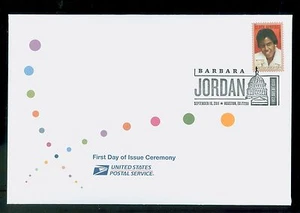 USA #4565 2011 Forever Stamp Barbara Jordan Black Heritage FD Ceremony Program - Picture 1 of 1