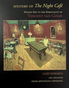 Mystery Of The Night Cafe by Cliff Edwards SIGNED 2009 1st Ed. Vincent Van Gogh - Picture 1 of 17