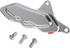 HHI Hawg Halters 6 Piston Chrome Left Side Caliper Harley Davidson 11.8 FLH/T - Picture 1 of 1