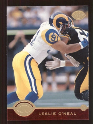 1996 Leaf #160 Leslie O'Neal Red - Image 1 of 2