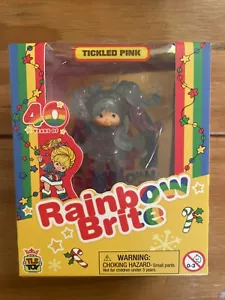 Rainbow Brite TICKLED PINK Rare Holiday Winter Christmas Chase Figure TLS Doll - Bild 1 von 2