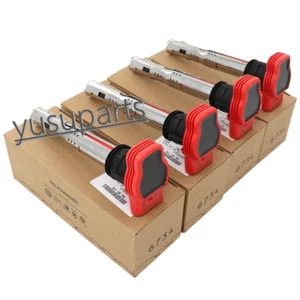 4X OEM  RIgnition Coil Pack For Audi A4 A5 R8 VW Golf GTI 2.0T 06E905115E - Picture 1 of 6