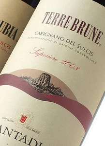 6 BOTTLES TERRE BRUNE CARIGNANO DEL SULCIS DOC 2019 SUPERIORE C. DI SANTADI - Imagen 1 de 1
