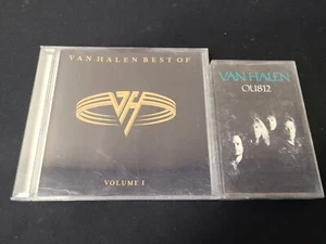 Van Halen Cassette Tape OU812 + Best if Volume 1 CD 💿  FREE SHIPPING  - Picture 1 of 6