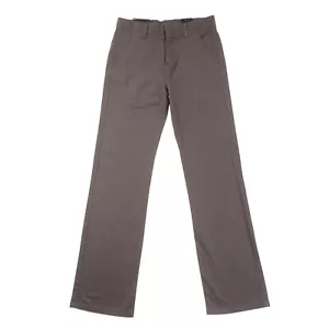Chaps Gray Schoolwear Chino Pants Kids Boys 18 Stretch $34.00 - Picture 1 of 12