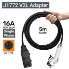 Vehicle to Load Adapter V2L Connector 15A 250V 5m Cable, Car Side Discharge plug