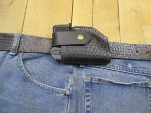 Leather Holster for Ruger 380 LCP & LCP II with/without Crimson Trace Laserguard - Picture 1 of 12